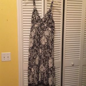 Claudia Richards black and white sundress